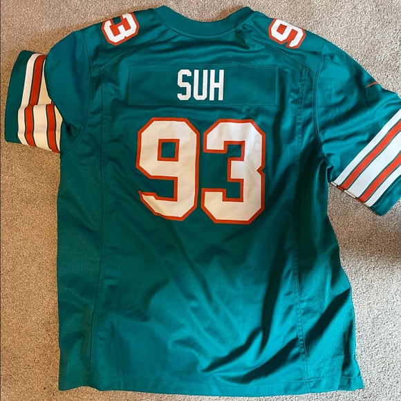Used Nike Miami Dolphins jersey Ndamukong Suh size XL - Picture 2 of 4